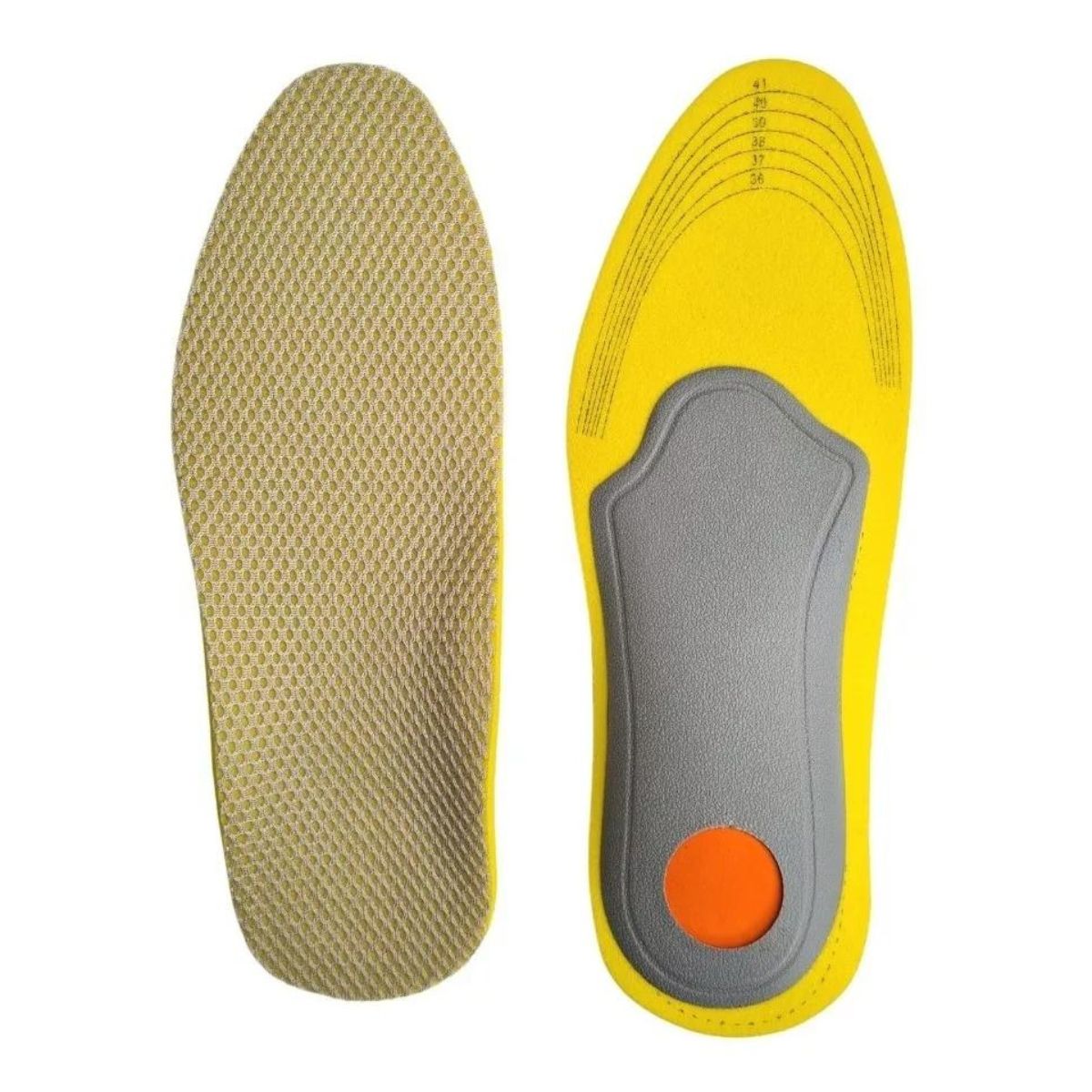 LOOK SHOP - Par Plantillas Pie Cavo/plano Ajustables Espolón Hombre 641