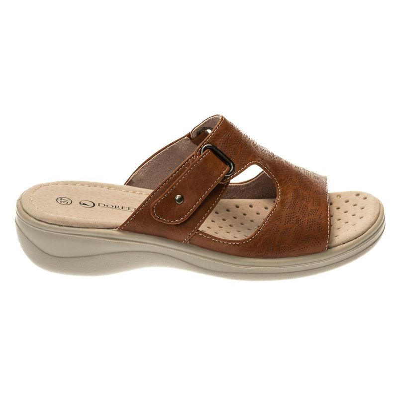 DORETTE - Sandalia Confort Mujer 13024015 - Caramelo - Dorette - Cafe