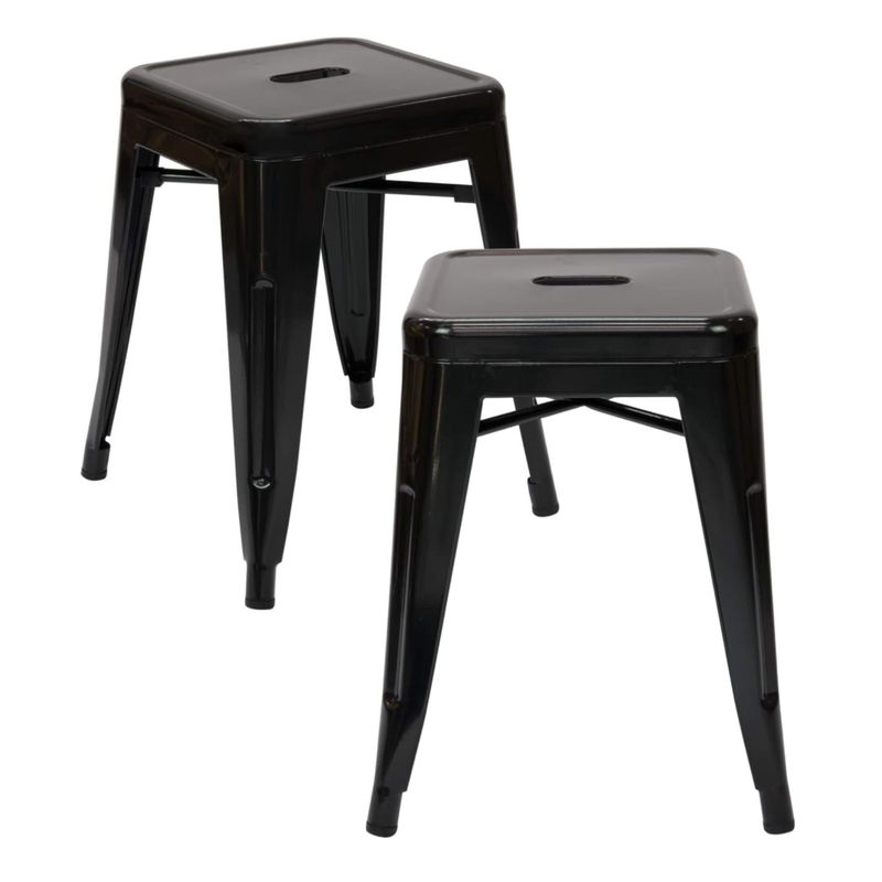 PROCHEF - Pack 2 Unidades Piso Tolix Negro Mate