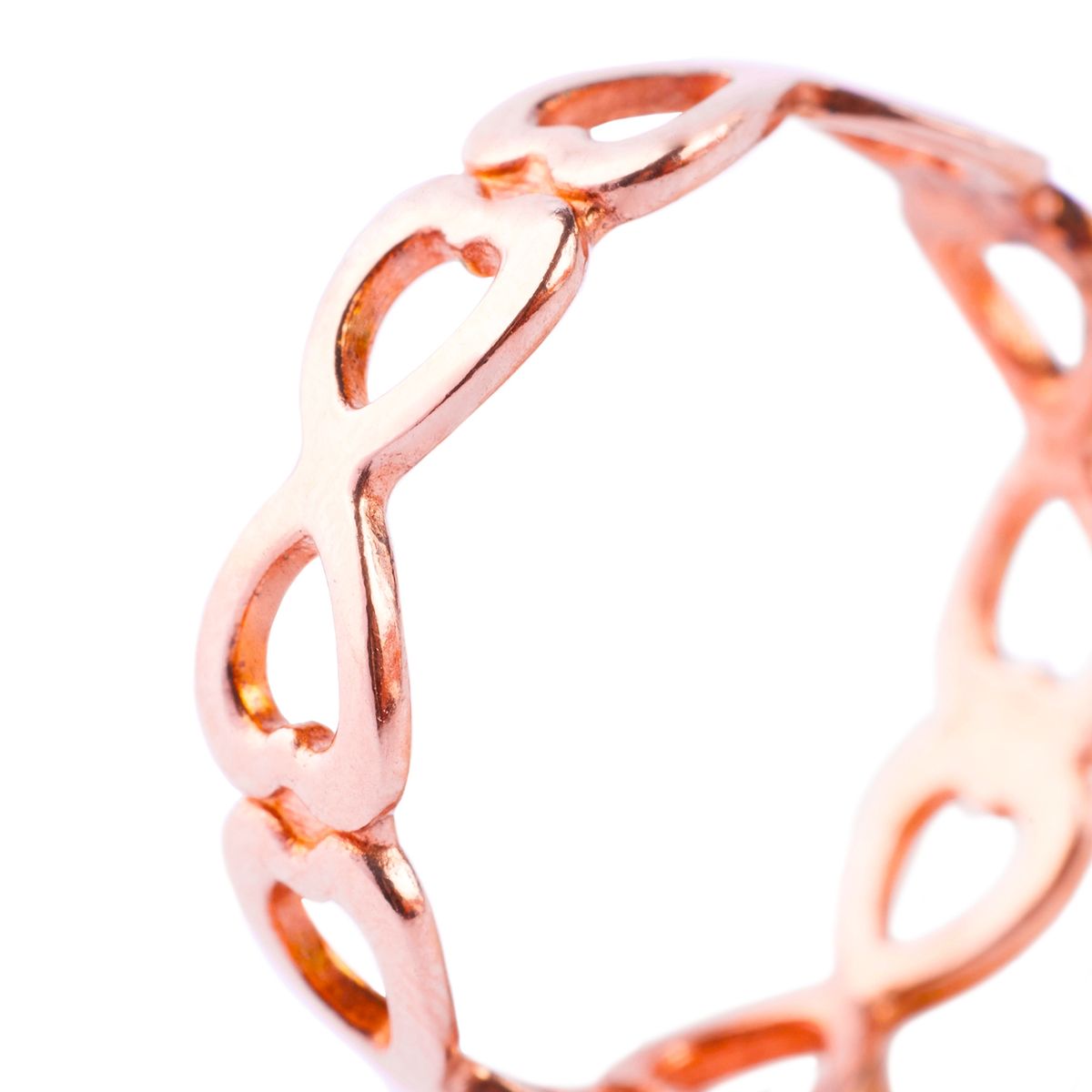 JB JOYAS BARON - Anillo de Plata Esterlina 925 Rose Tipo 47