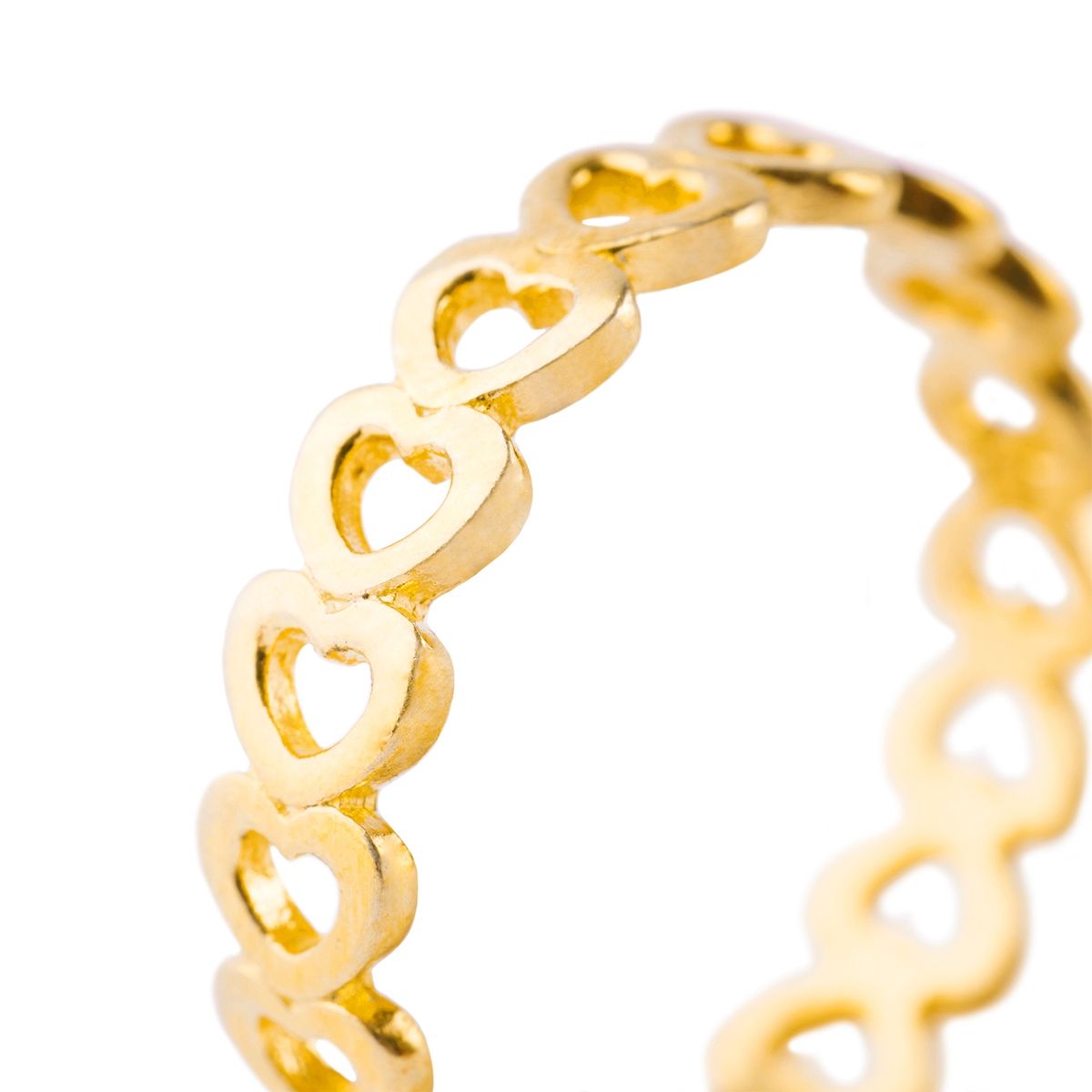 JB JOYAS BARON - Anillo de Plata Esterlina 925 Corazon en Liso 39