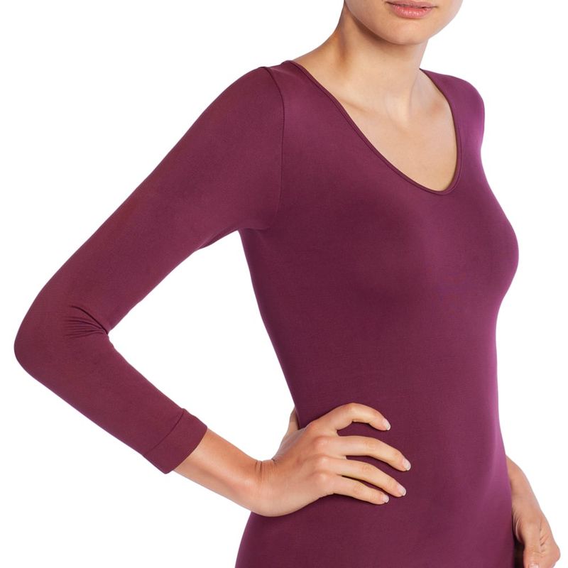 MONARCH - Polera Esencial Salud Burdeo Monarch