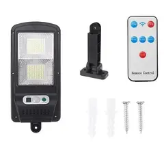 GENERICO - Foco Solar Luz Led 100w Exteriores 98 Led Sensor Movimiento SG100289