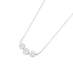 JB JOYAS BARON - Collar de Oro 18kt con Diamantes 21pts Corte Brillante calidad SI/H