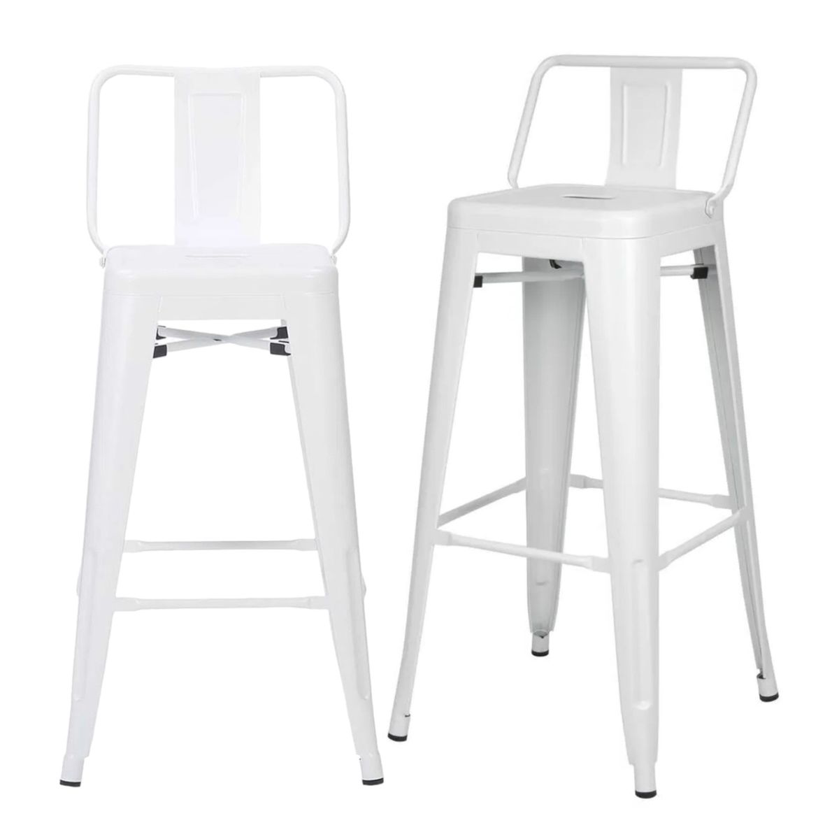 PROCHEF - Pack 2 Unidades Silla Alta Tolix Blanco Brillante
