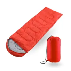 PWRFITNESS - Saco de Dormir Extendible color Rojo