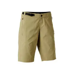FOX - Short Bicicleta Mujer Ranger con Forro Cafe