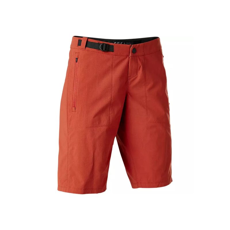 FOX - Short Bicicleta Mujer Ranger con Forro Rojo Fox FOX
