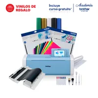 Plotter de corte Scan 225 Brother+ Rodillo alimentador + Vinilos