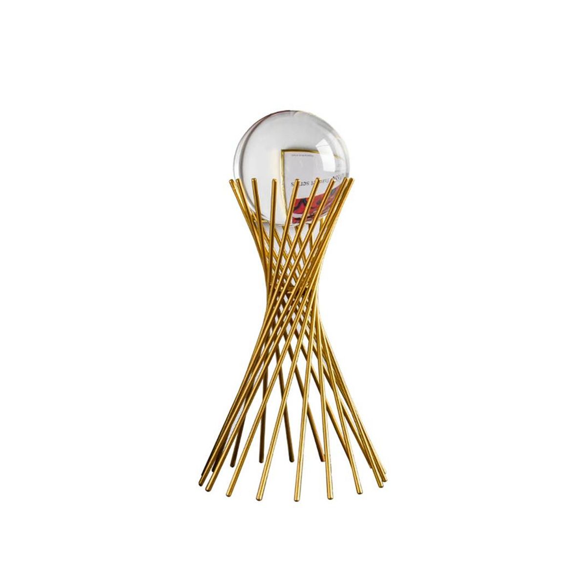 MUNDO ONLINE - Adorno Decoración Minimalista Elegante Bola De Cristal