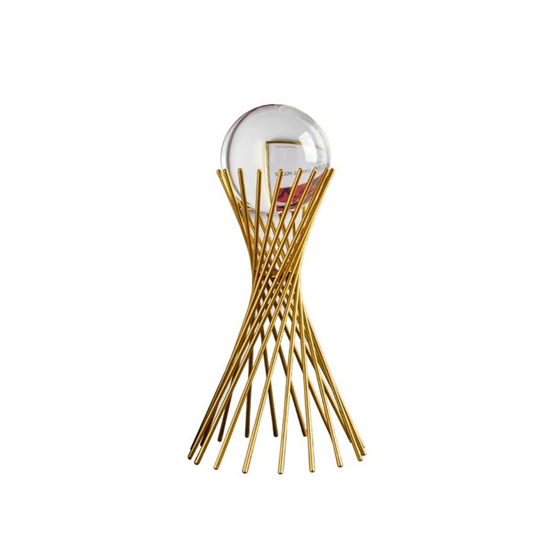 MUNDO ONLINE - Adorno Decoración Minimalista Elegante Bola De Cristal