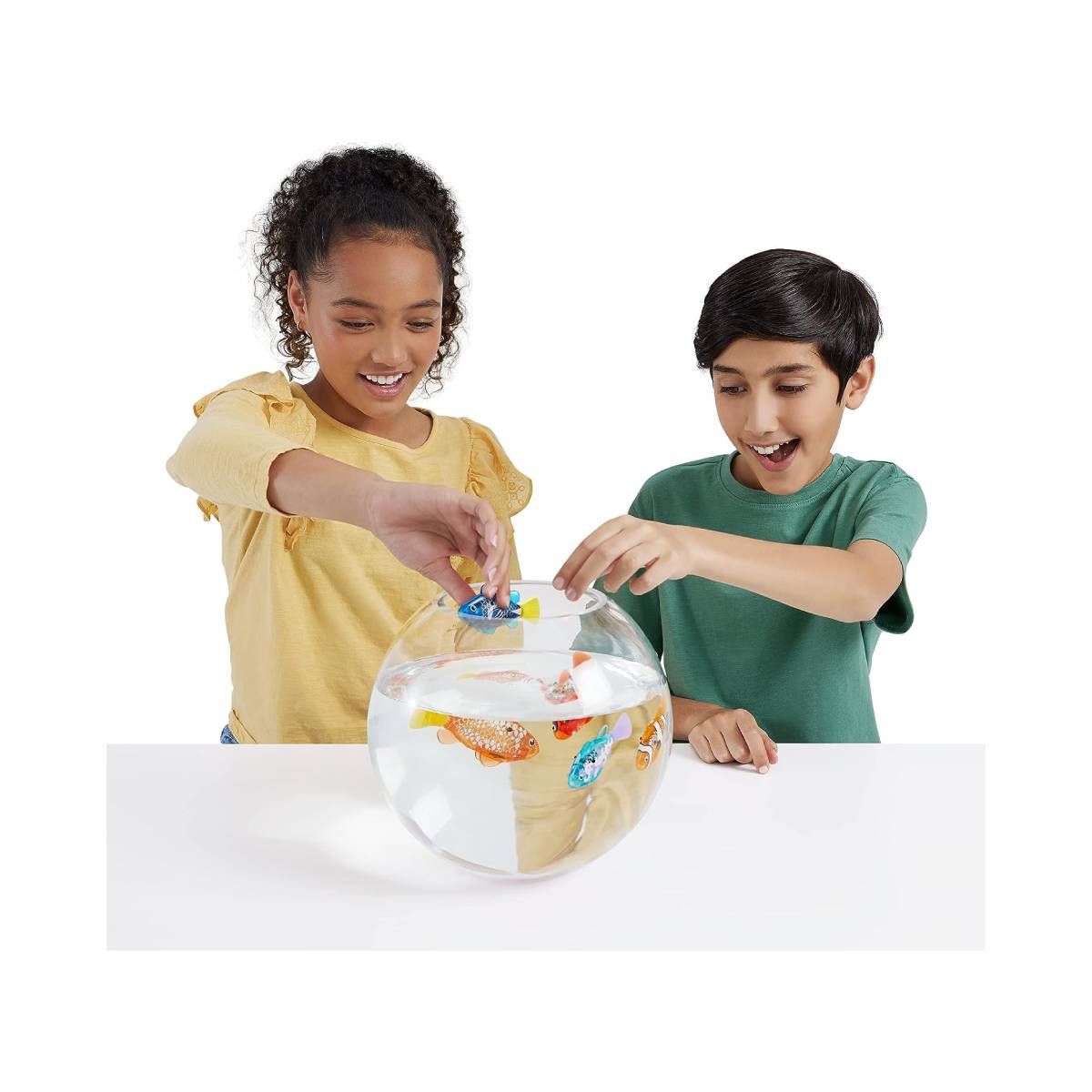 ZURU - Pecera Robofish Con Pex Exclusivo Y Arena Magica