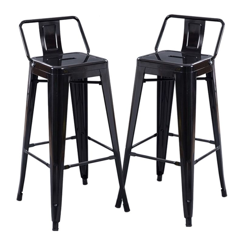 PROCHEF - Pack 2 Unidades Silla Alta Tolix Negro Mate