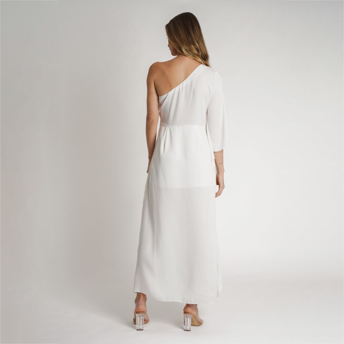 GUINDA - Vestido con Lazo Rant Guinda