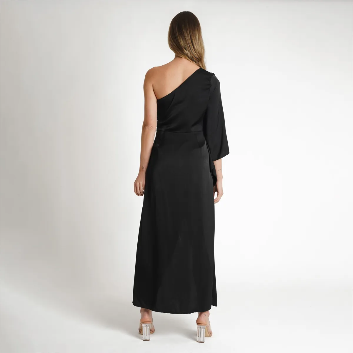 GUINDA - Vestido con Lazo Rant Guinda