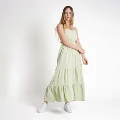 GUINDA - Vestido con Pabilo Pearl