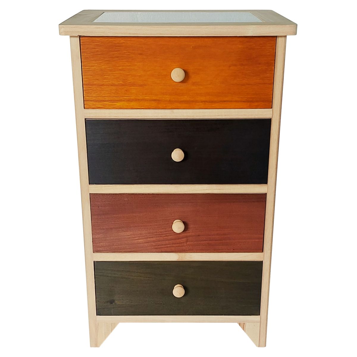 LOVEN - Cajonera Dilsen Cuatro Cajones Multicolor