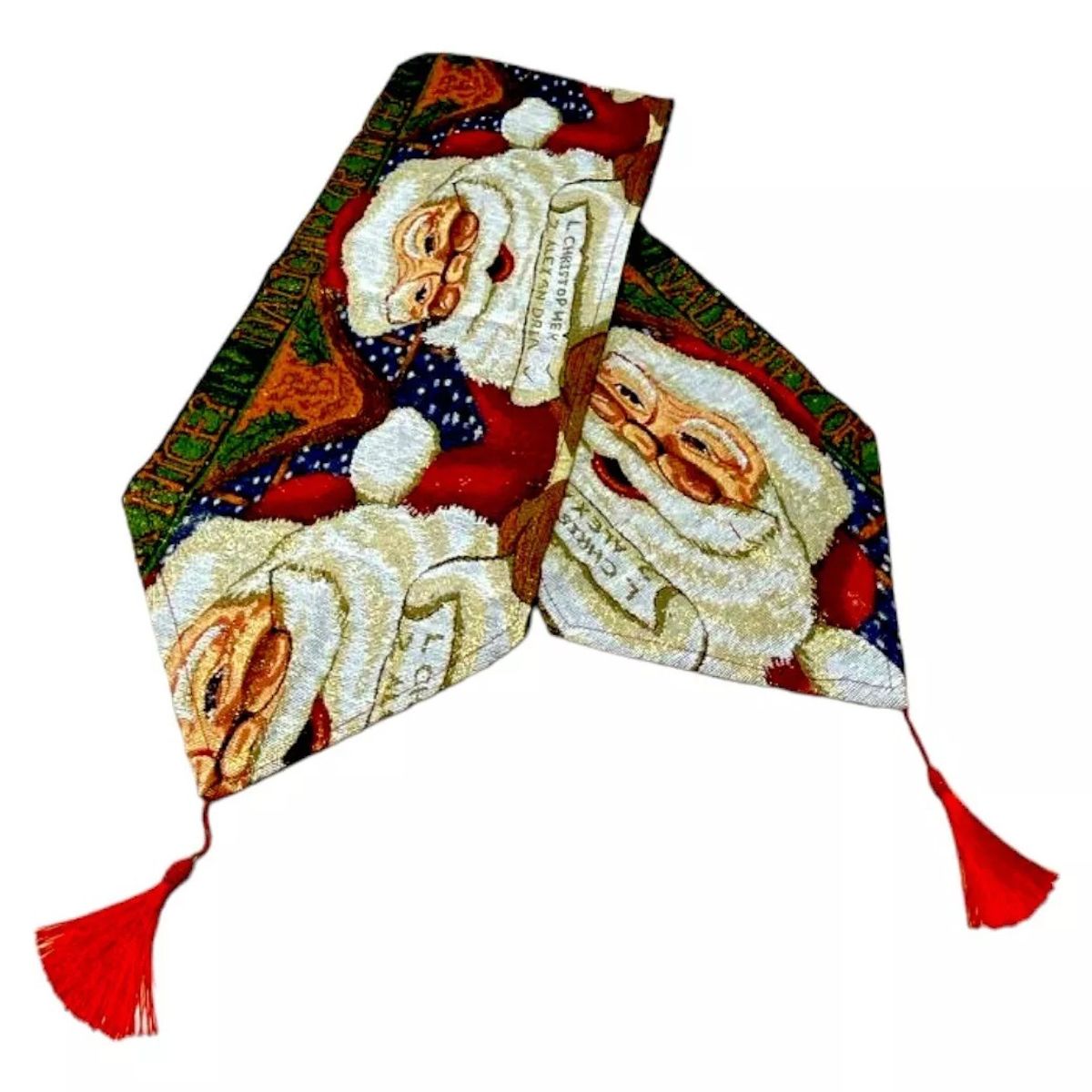 GENERICO - Camino De Mesa Navidad Camino Mesa Mantel Lino Rectangular