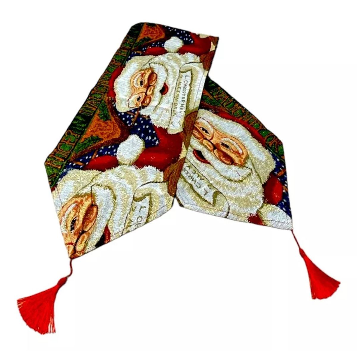 GENERICO - Camino De Mesa Navidad Camino Mesa Mantel Lino Rectangular