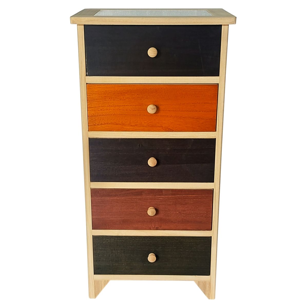 LOVEN - Cajonera Dilsen Cinco Cajones Multicolor