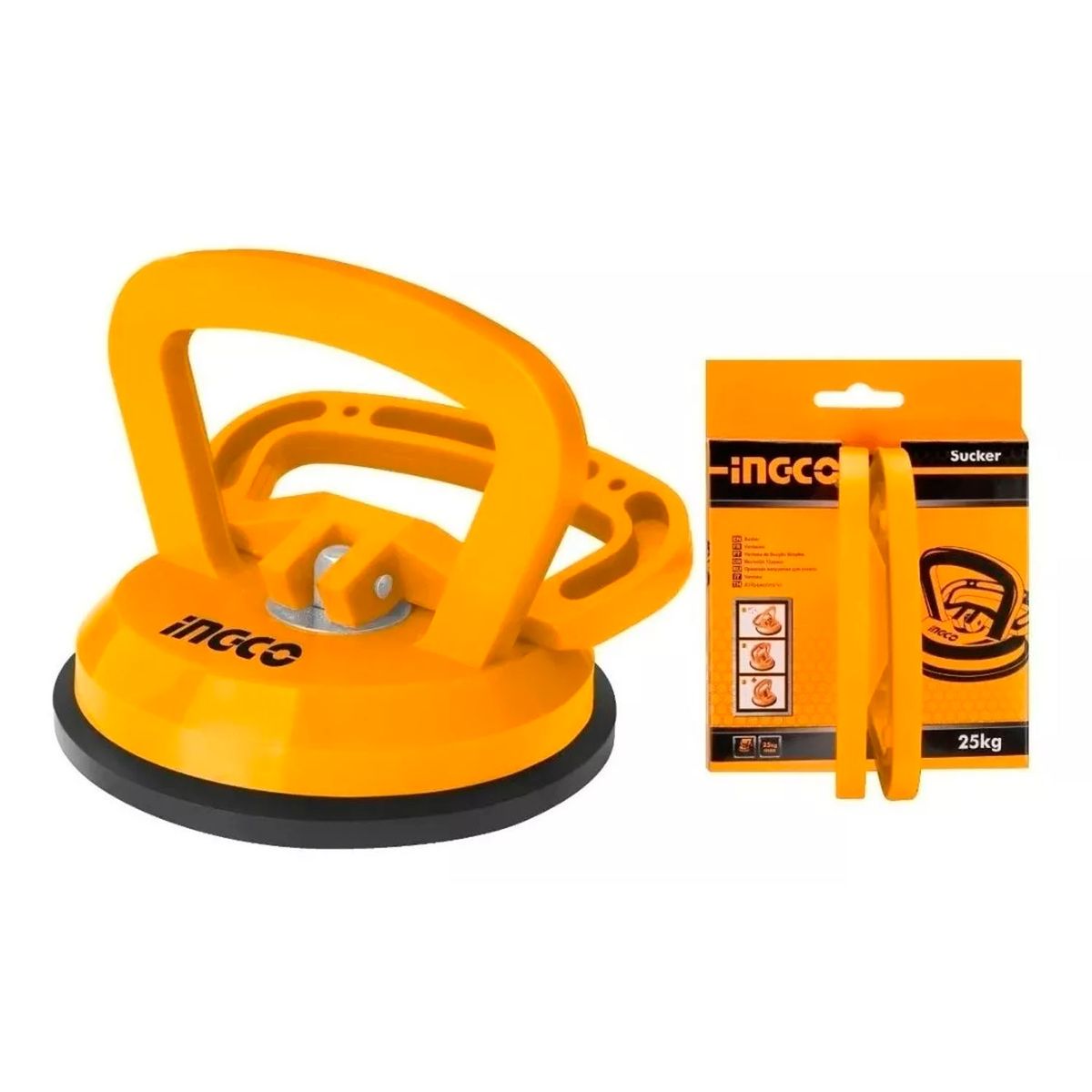 INGCO - Ventosa Para Vidrio 25 Kg Ingco Hsu012501