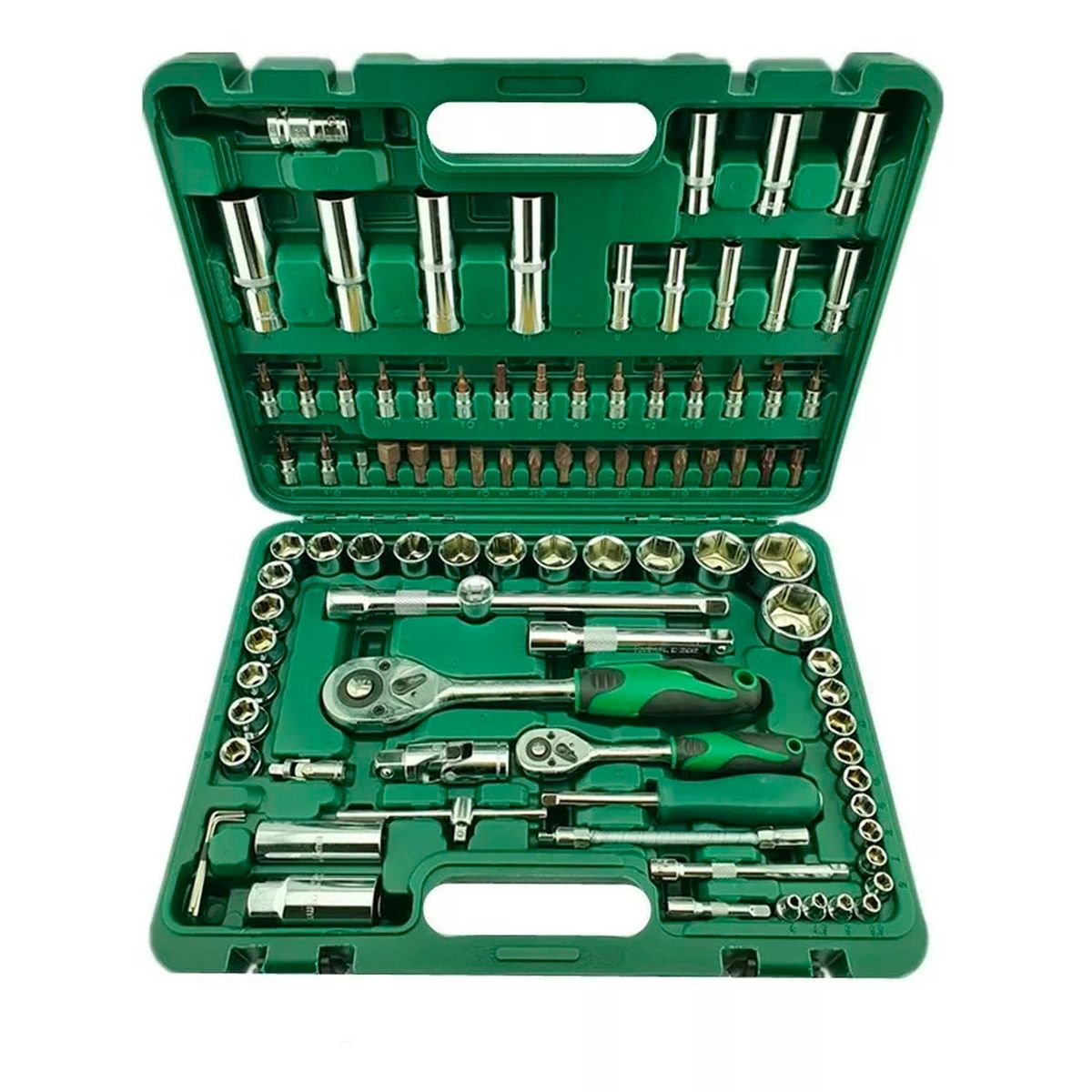 GENERICO - Kit Set Juego De Dados Chicharra 1/2 1/4 94 Piezas