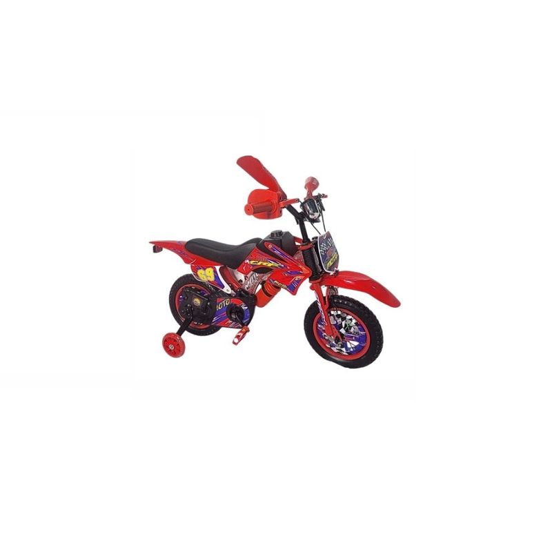GENERICO - Motocicletas Para Niños Con Ruedas De Entrenamiento Aro 16