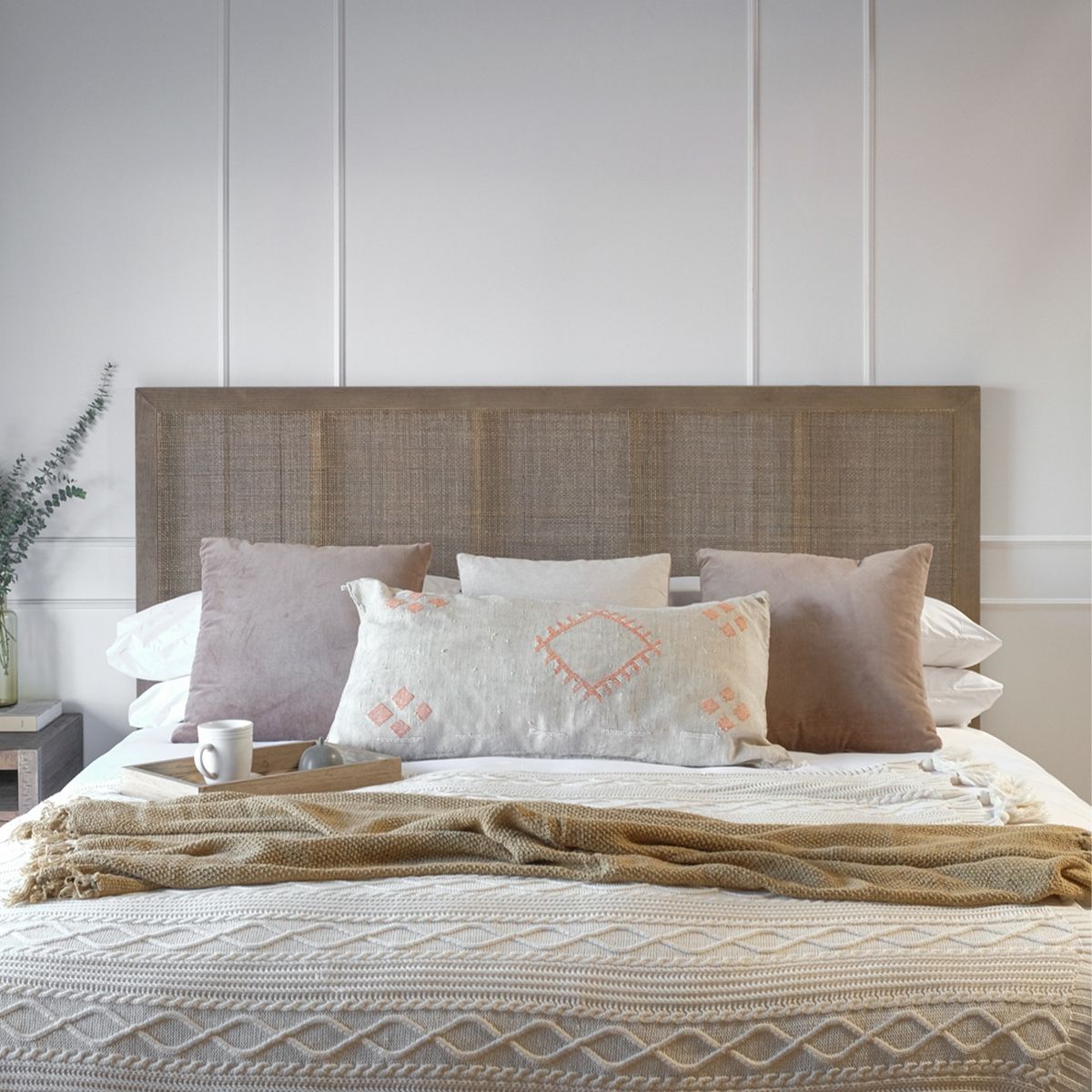 AMOBLE - Respaldo Aranjuez moka 160 Amoblé