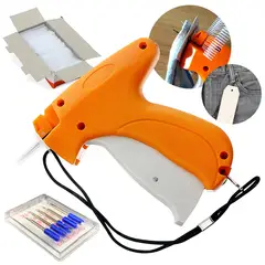 GENERICO - Pistola Etiquetadora Ropa + 5 Agujas + 5000 Plastiflechas