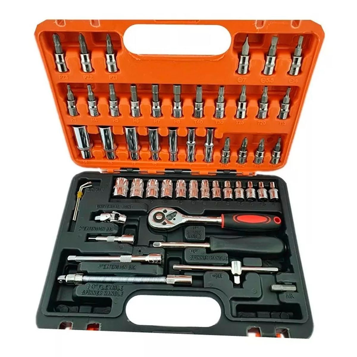 GENERICO - Juego Kit Set De Dados Chicharra 1/4 53 Piezas