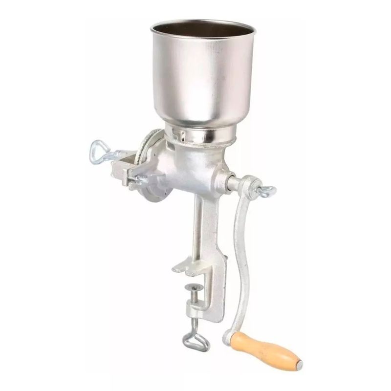 GENERICO - Molino Moledor Manual Metalico Choclo Maiz