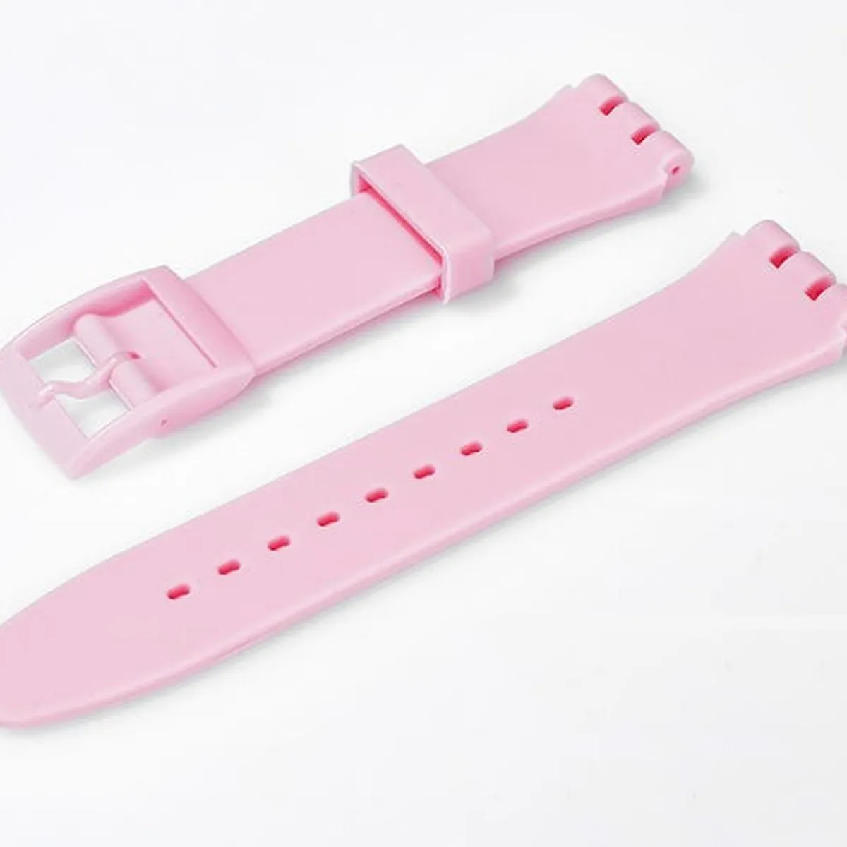 R24 - Correa Compatible Relojes Swatch Silicona 17mm