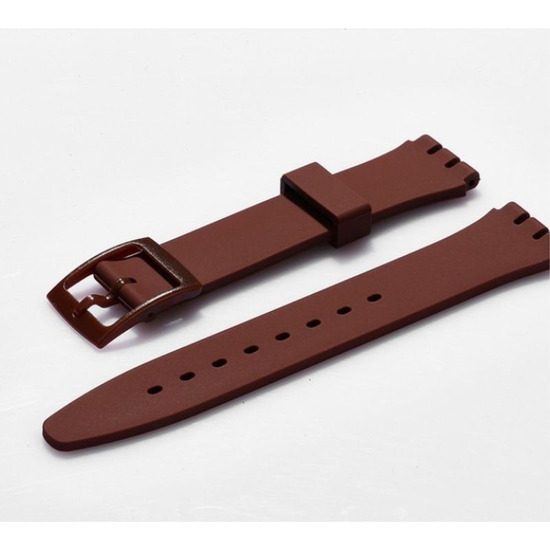R24 - Correa Compatible Relojes Swatch Silicona 17mm