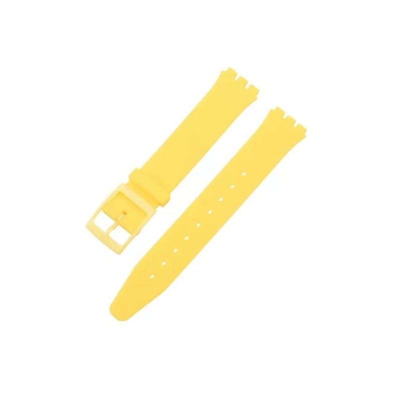 R24 - Correa Compatible Relojes Swatch Silicona 17mm