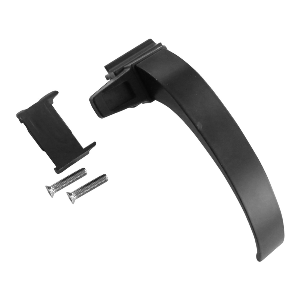 DVP - Manilla Ventana Proyectante Línea 32 Aluminio Negro 10un Dvp