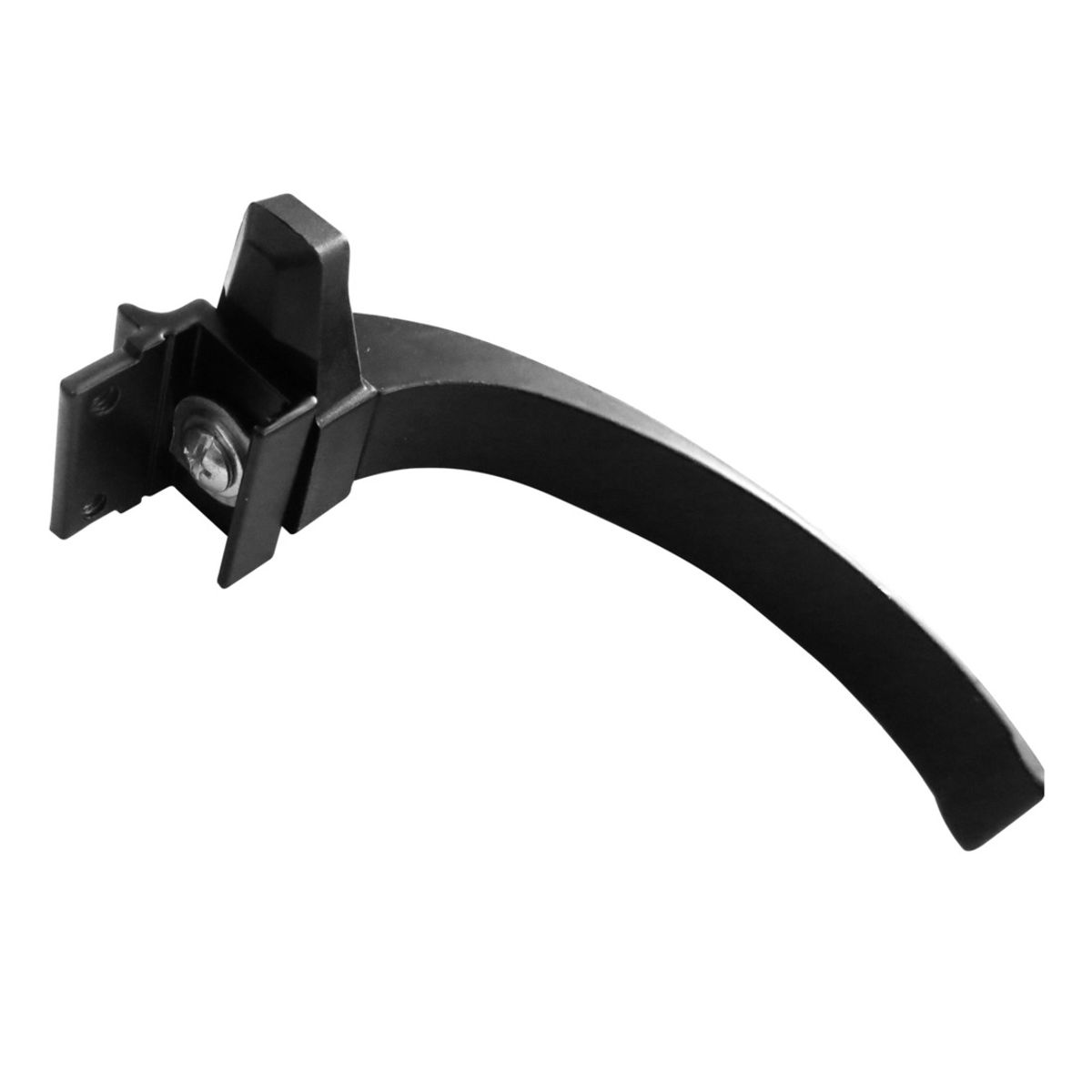 DVP - Manilla Ventana Proyectante Línea 32 Aluminio Negro 10un Dvp