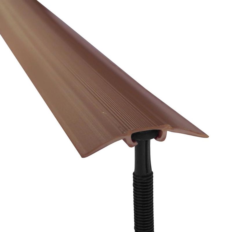 DVP - Cubrejunta Con Tarugo 35x2mm 1mt Café 10 Un Dvp