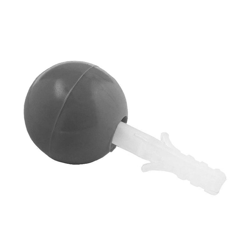 DVP - Tope De Puerta Esférico Plástico Gris 20 Un Dvp