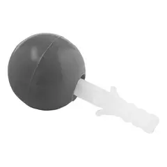 DVP - Tope De Puerta Esférico Plástico Gris 20 Un