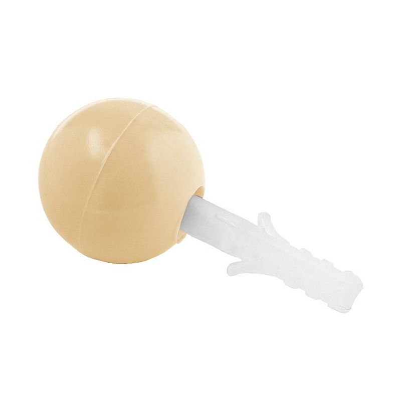DVP - Tope De Puerta Esférico Plástico Beige 20 Un Dvp