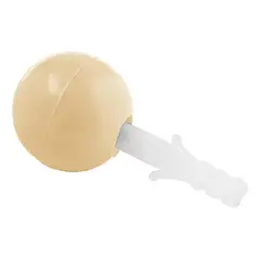 DVP - Tope De Puerta Esférico Plástico Beige 20 Un