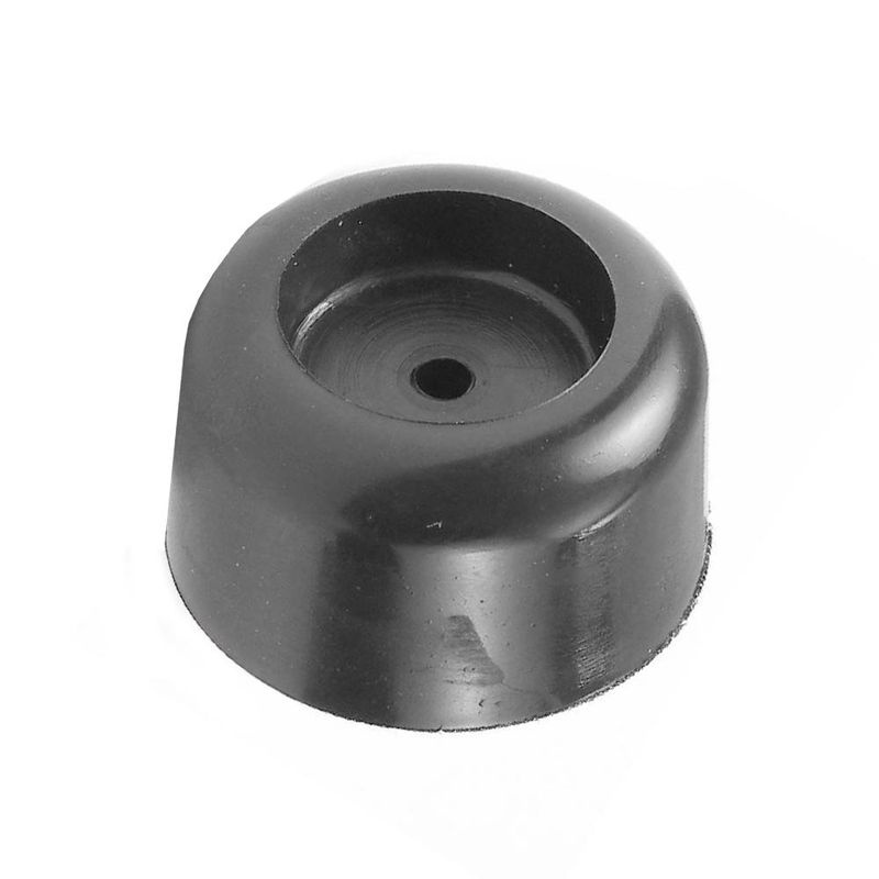 DVP - Tope de Puerta Redondo 30 mm Plástico Negro 60 un DVP DVP