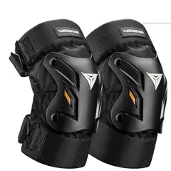 MOTOWOLF - Rodilleras Negras Para motociclismo y Deportes MOTOWLOF 1034-Y