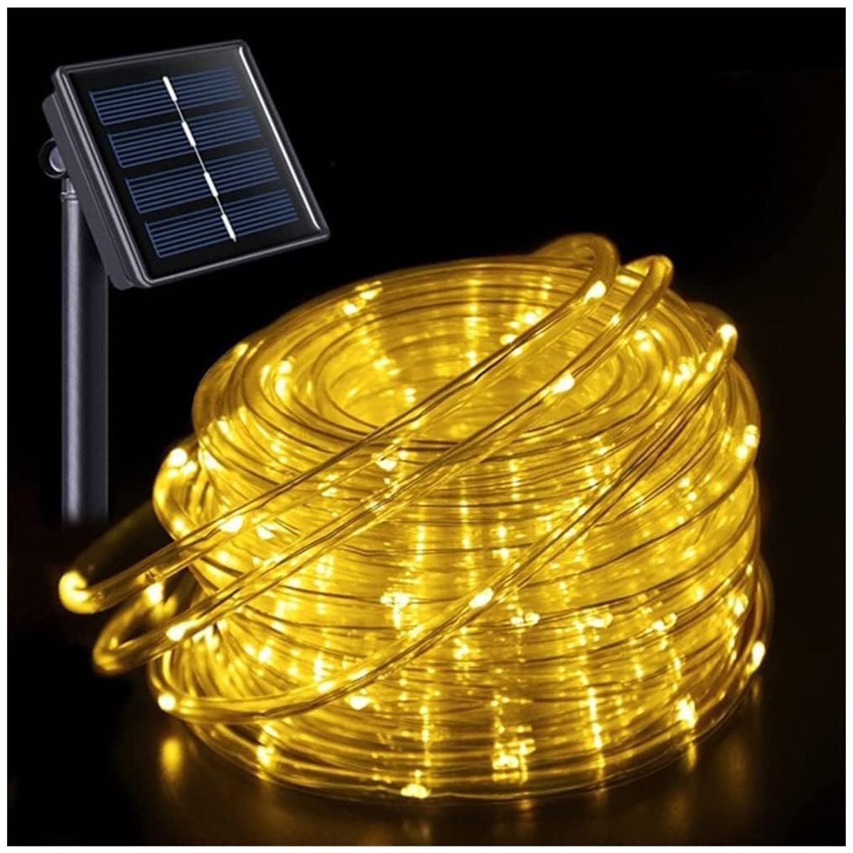 GENERICO - Manguera Tubo Led Solar Tubo Flexible 10 Metros CALIDAS