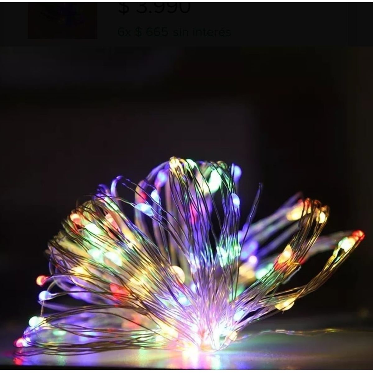 GENERICO - Luces 300 led 32 Metros hadas solares exterior MULTICOLOR