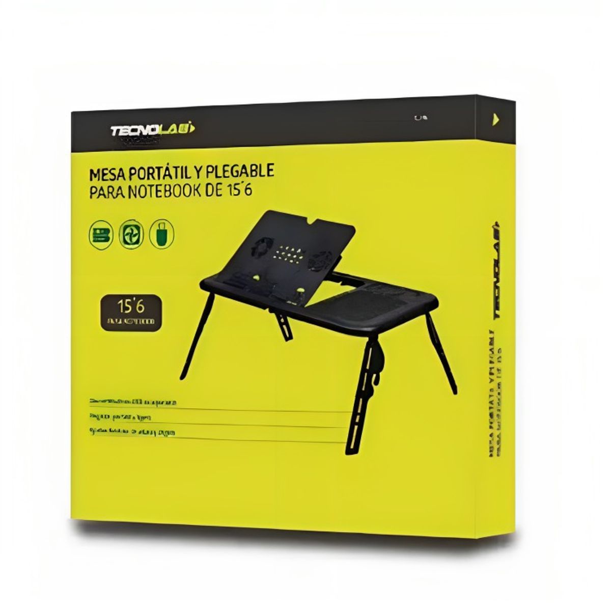 TECNOLAB - MESA ARTICULADA PLEGABLE PARA NOTEBOOK LAPTOP TABLET