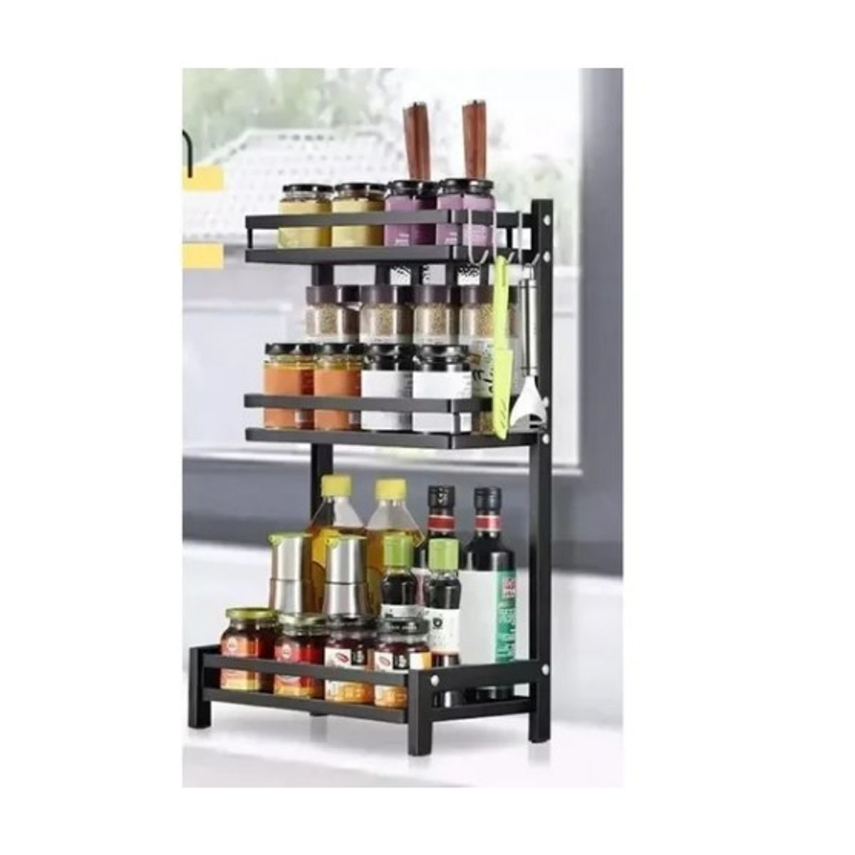 GENERICO - Oganizador Cocina Rack 3 Niveles Multifuncional