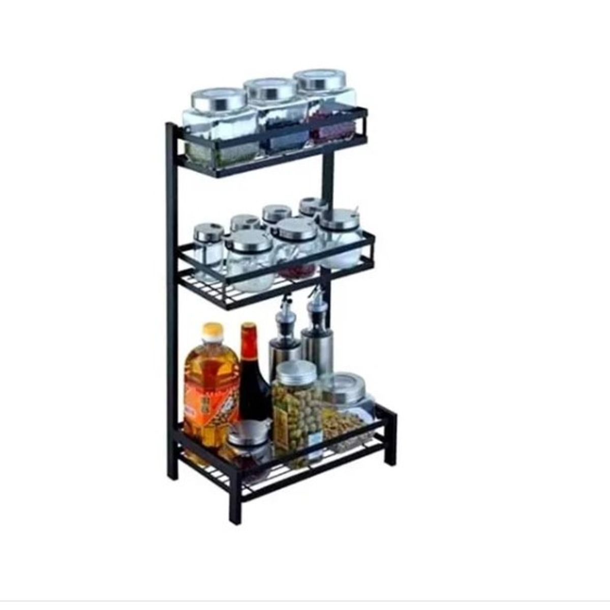 GENERICO - Oganizador Cocina Rack 3 Niveles Multifuncional