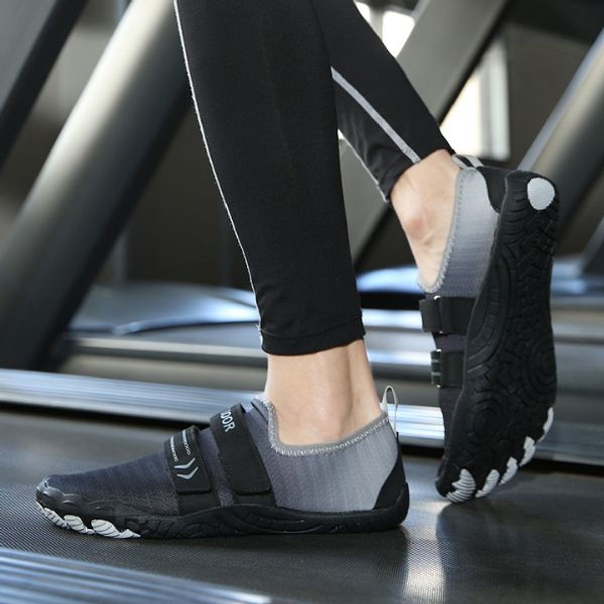 CRUSEC - Zapatillas Elásticas Playa Antideslizantes Deporte Natación - Gris