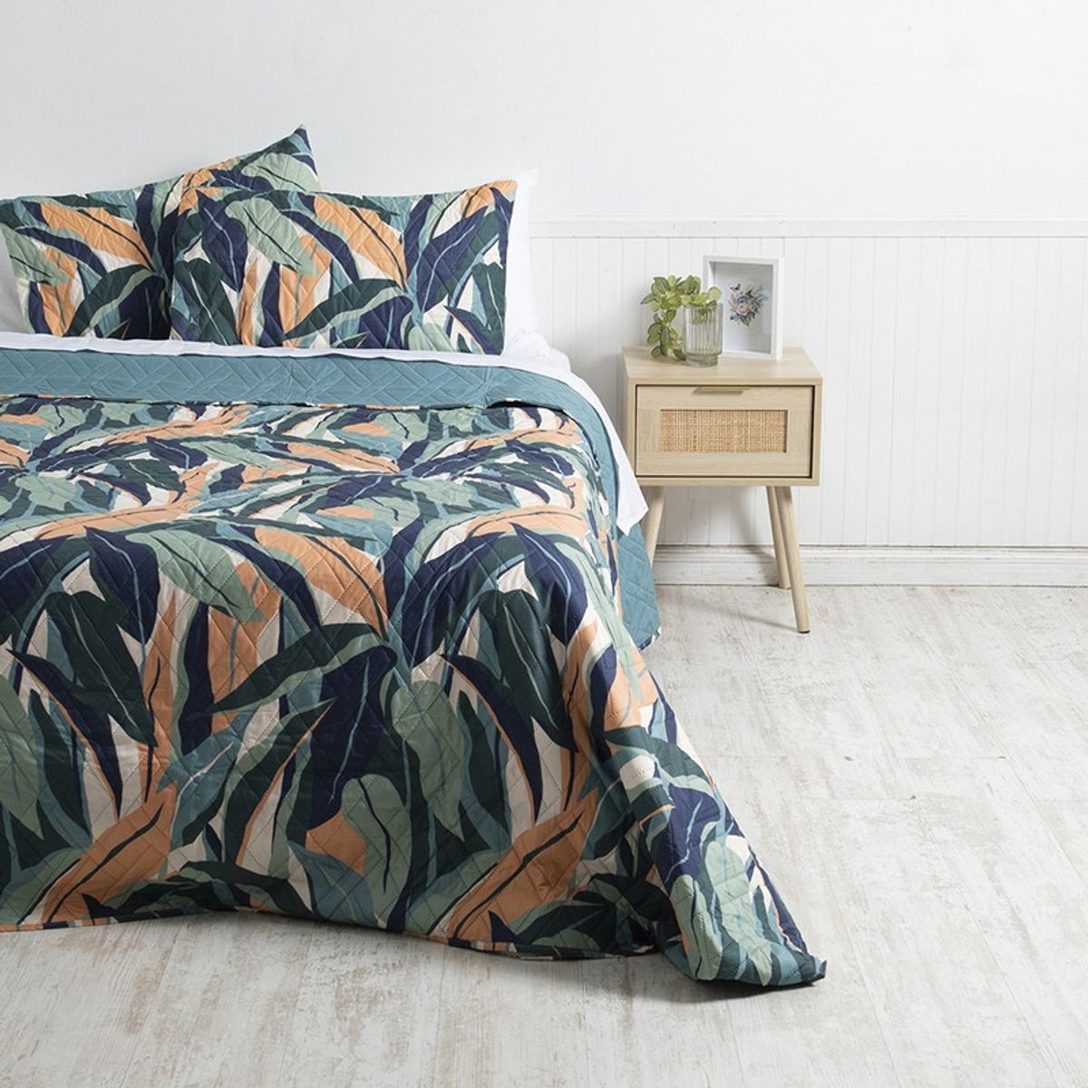 MASHINI - Quilt MF Est Mashini King Jardin